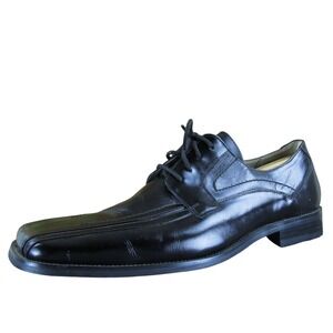 Stacy Adams Men's Derby Oxfords Black Leather Size 13 Medium Gently Used 2025